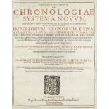 Helwig, Christoph. Theatrum historicum sive chronologiae systema novum.... Mit Titelholzschnitt,