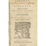 Comenius, Johann Amos. Ianua linguarum reserata, Cum Graeca versione Th. Simonii Holsati,