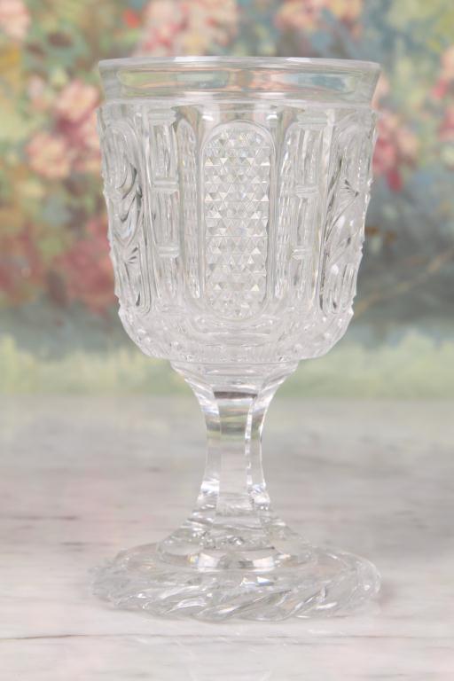 Large Collection of Cut Crystal Stemware fine quality Continental crystal comprised of 12 water - Image 4 of 12