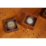 Lot of Two Nautical Compasses nautical compasses