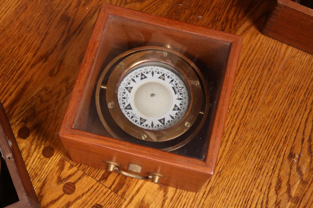 Lot of Two Nautical Compasses nautical compasses - Image 2 of 3