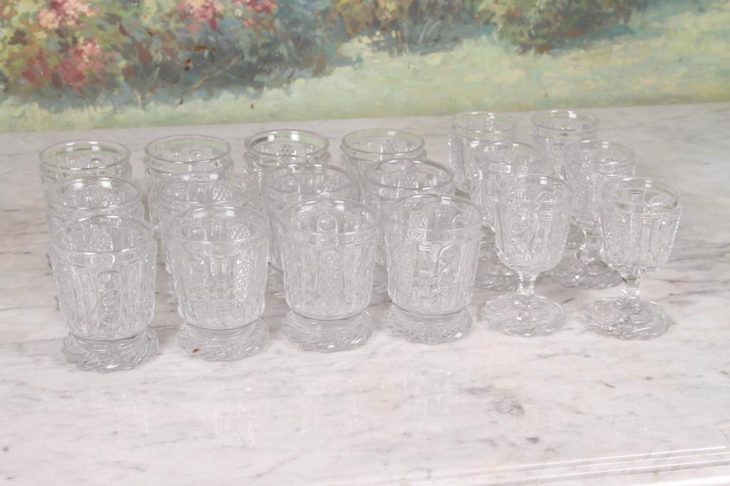 Large Collection of Cut Crystal Stemware fine quality Continental crystal comprised of 12 water - Image 12 of 12