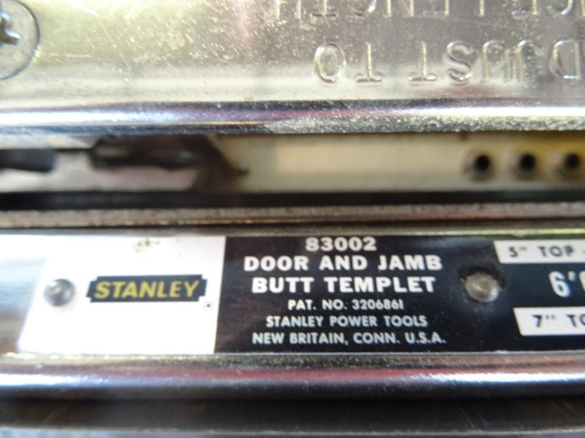 Stanley Door & Jamb Butt Templet - Image 2 of 2