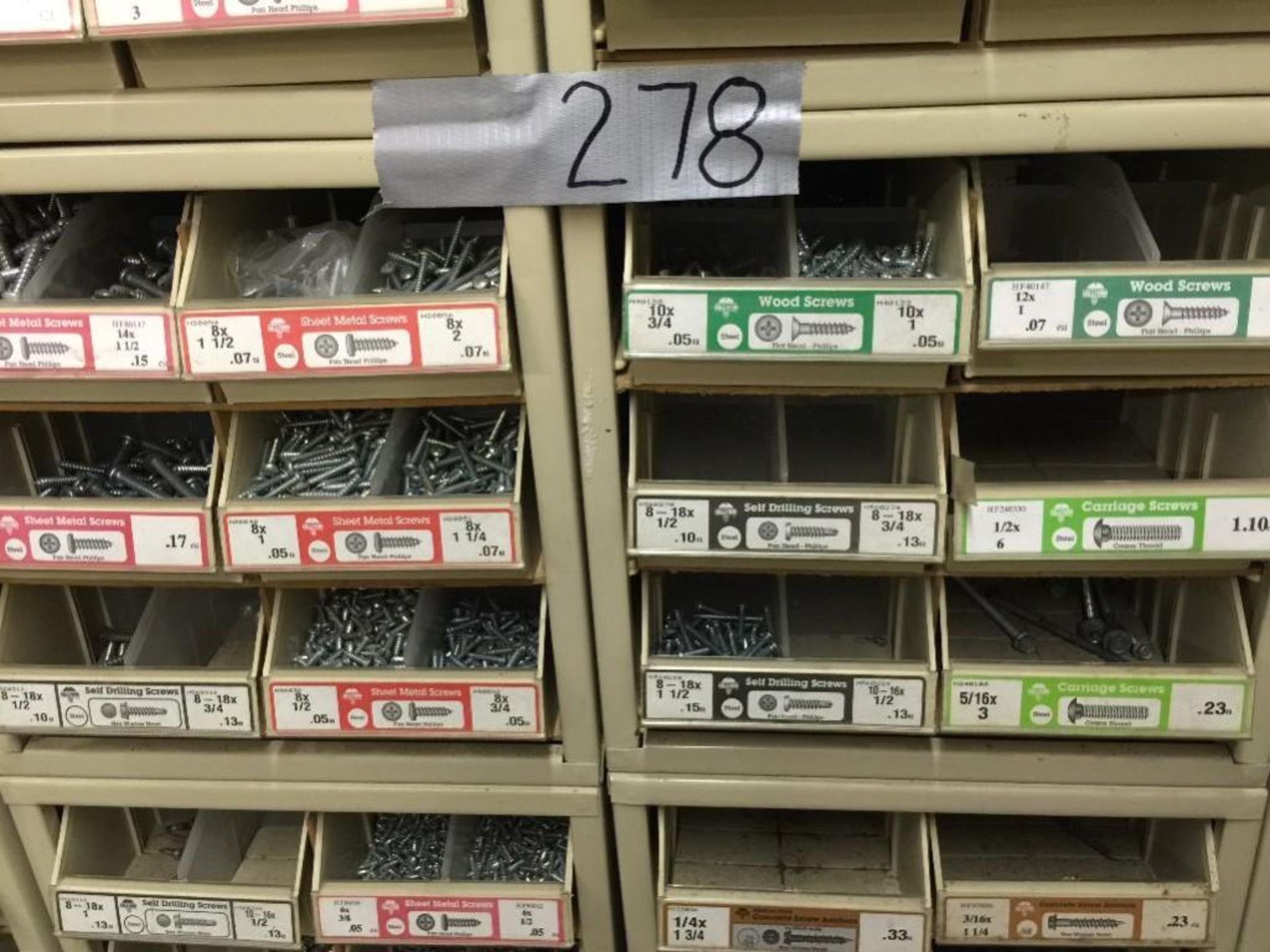 Bulk Hardware Cabinet Lot #3