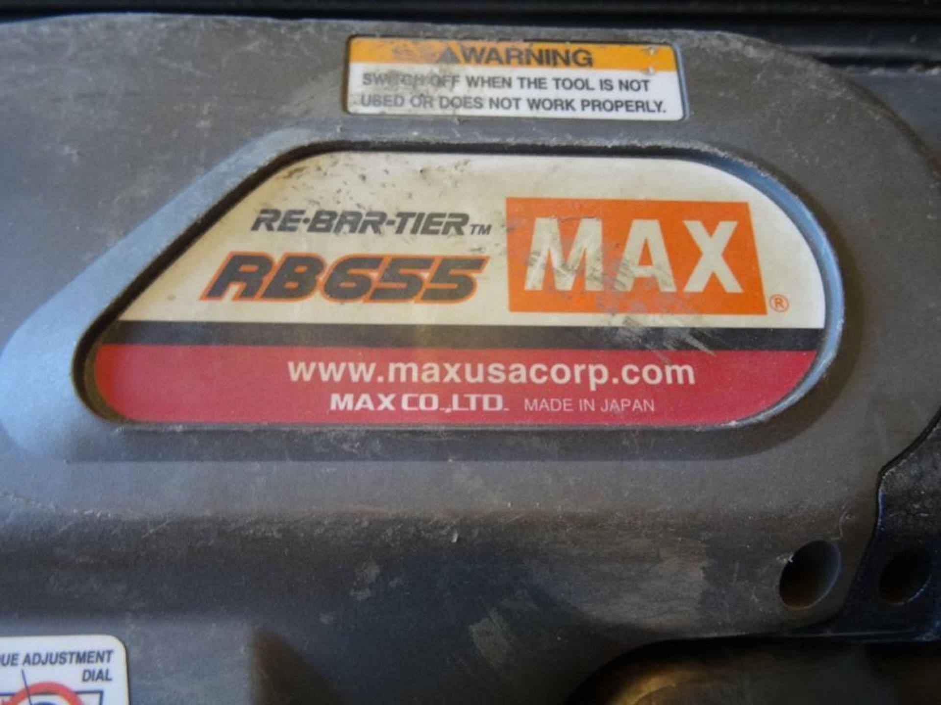 Max RB655 9.6V Re-Bar-Tier - Image 2 of 3