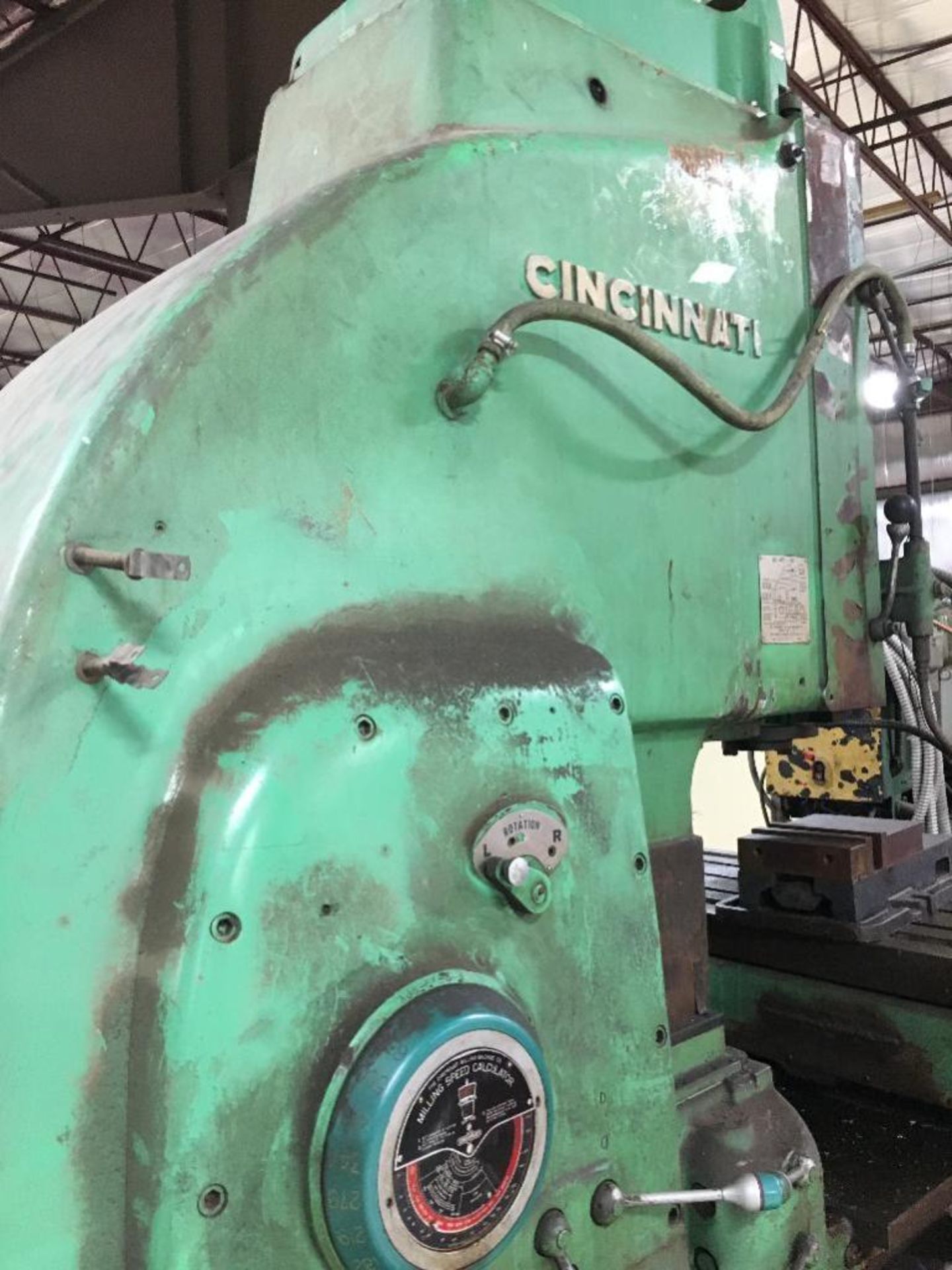 Cincinnati No. 425-20 Milling Machine w/Allis Chalmers Tag - Image 14 of 27