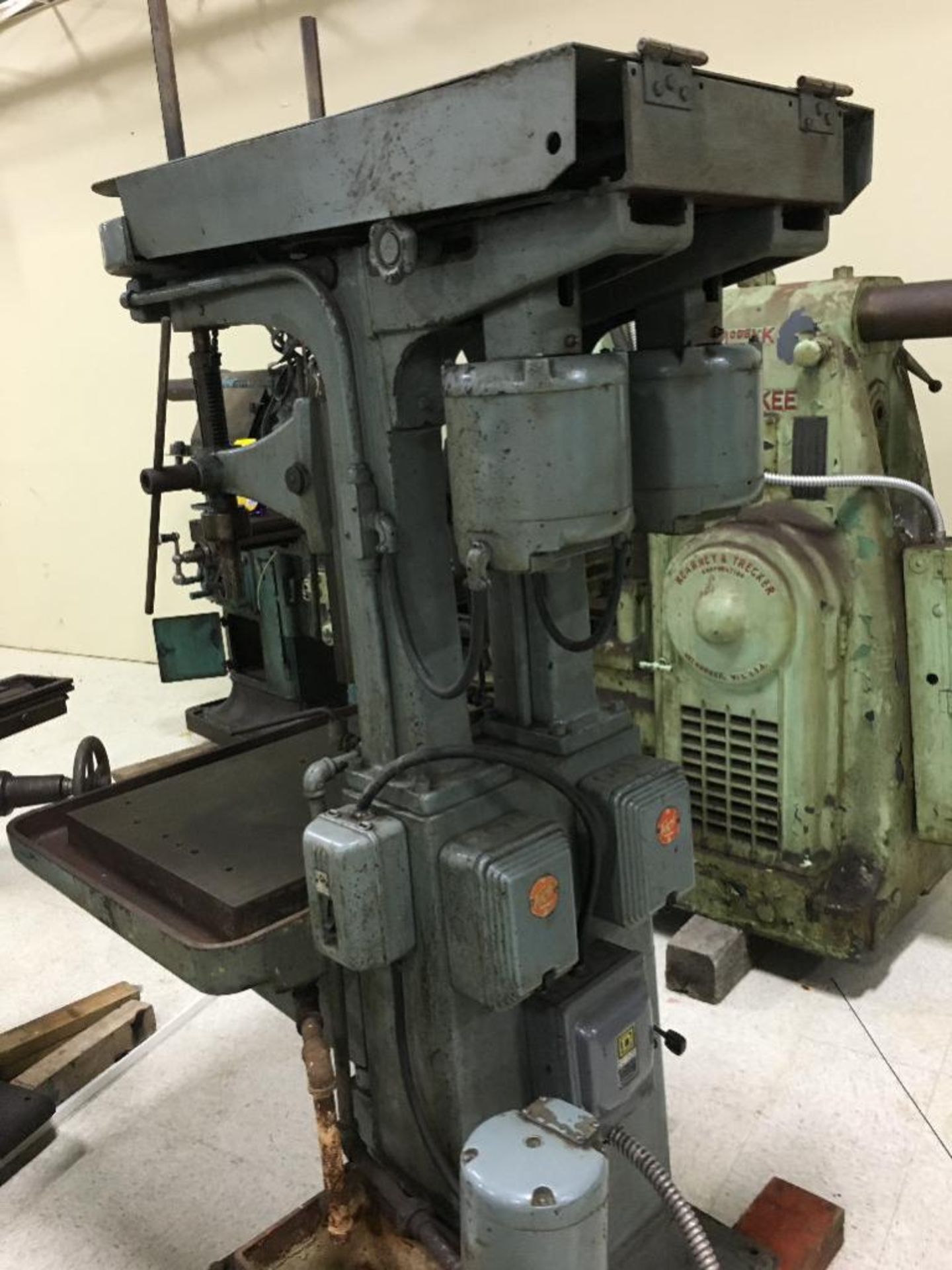 Chas G. Allen Co. Double Drill Press