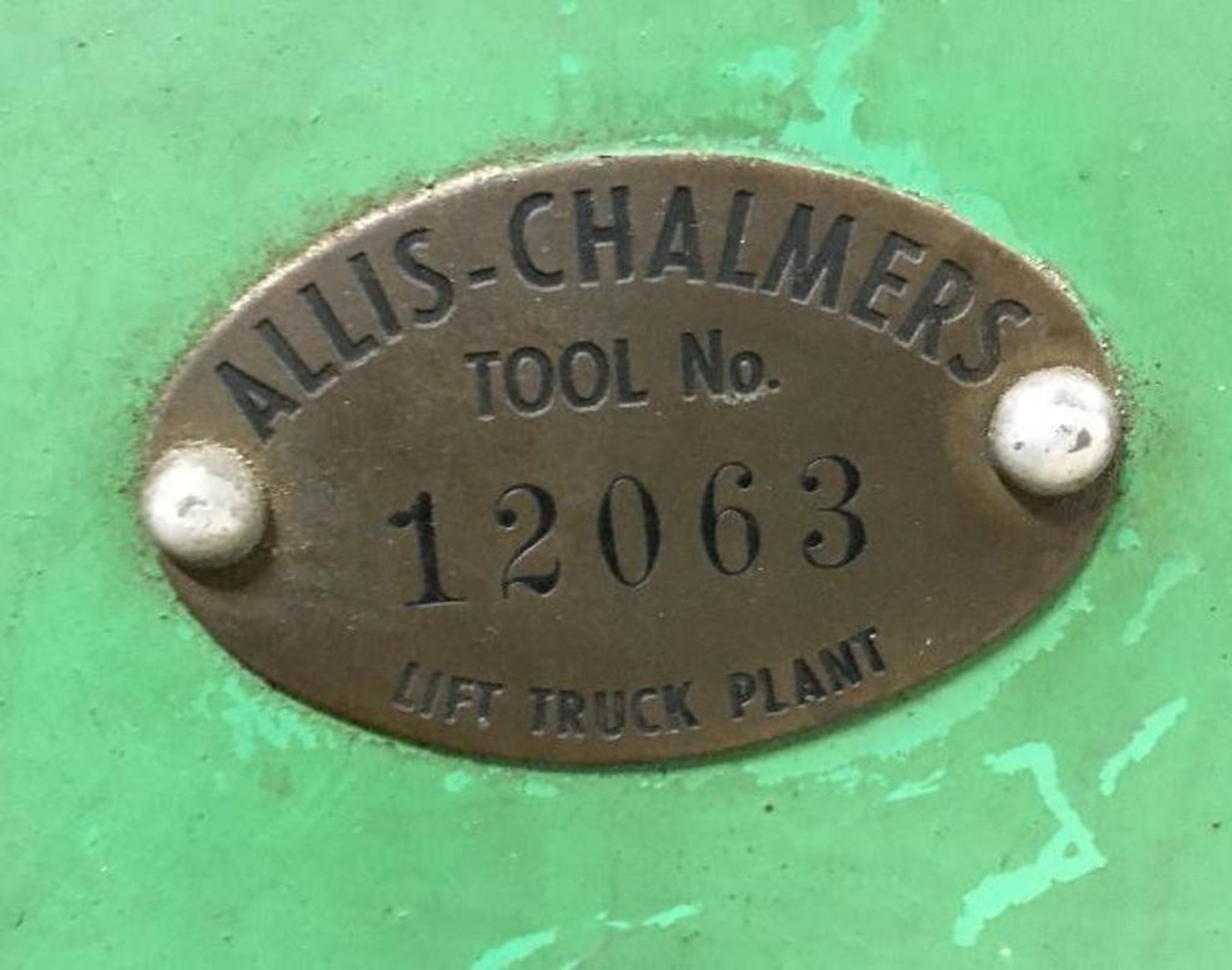 Cincinnati No. 425-20 Milling Machine w/Allis Chalmers Tag - Image 23 of 27