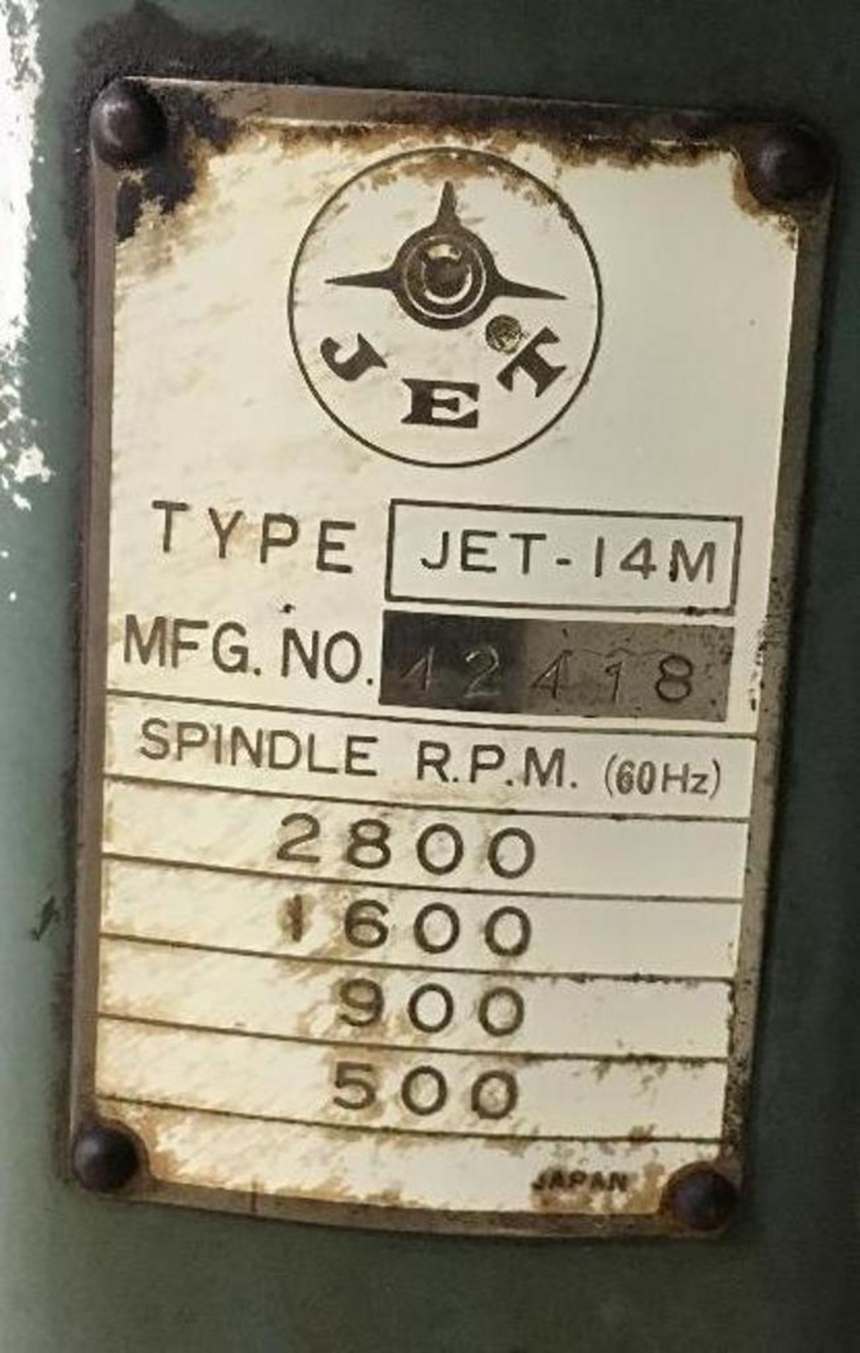 Jet 14M Drill Press - Image 3 of 5