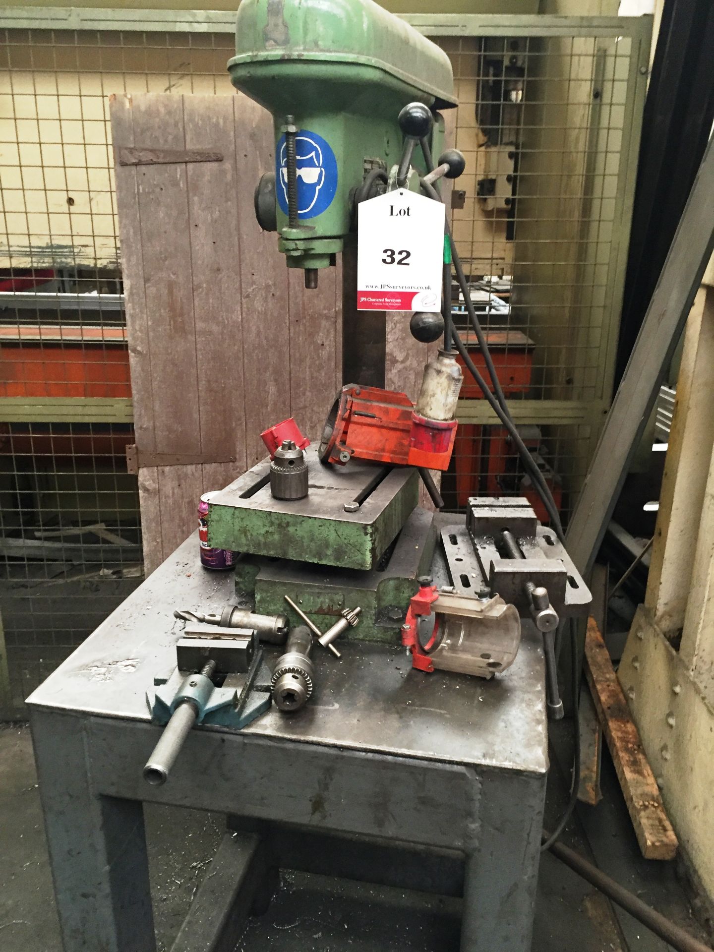 Meddings bench drill on stand