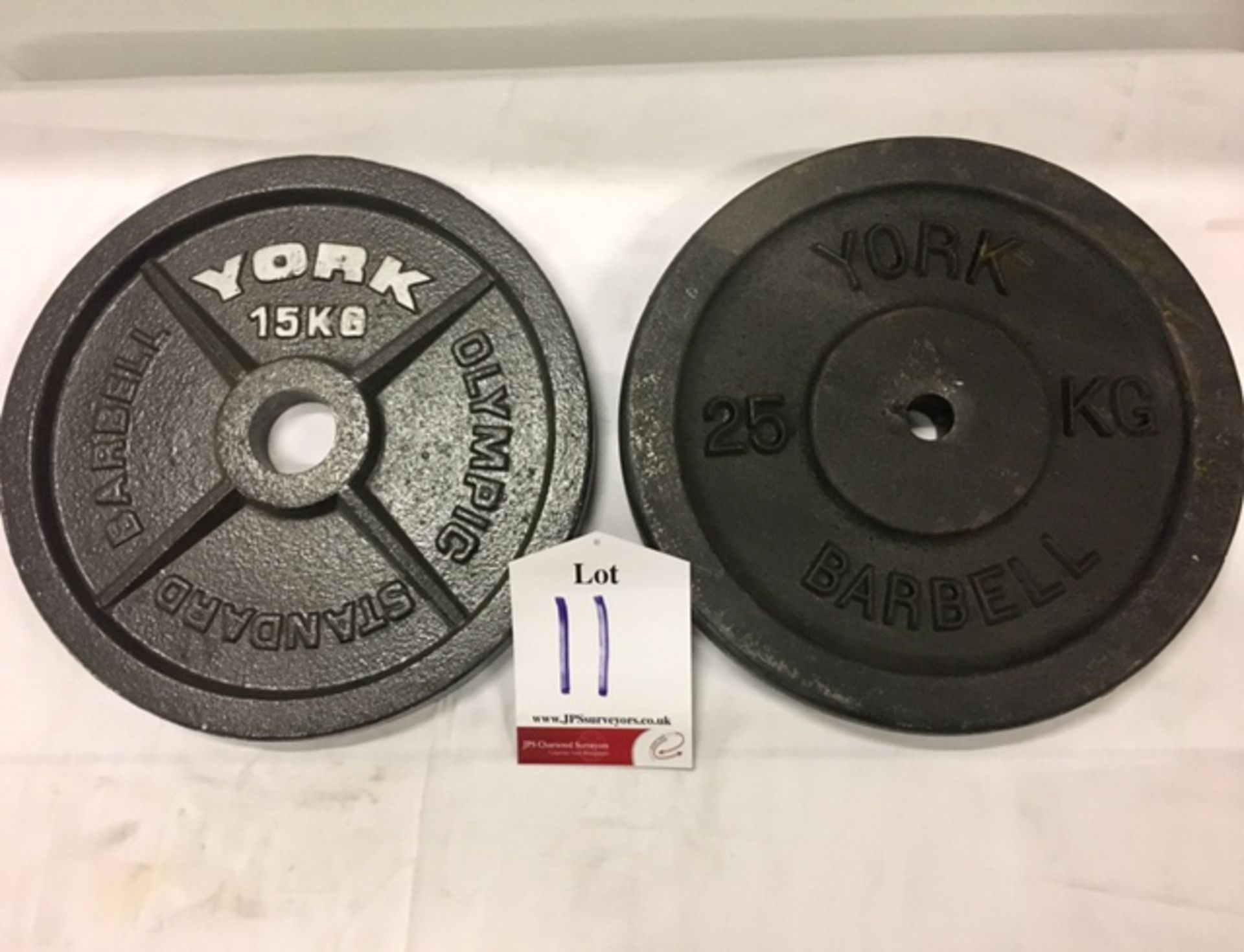 6 x York Fitness Weight Plates