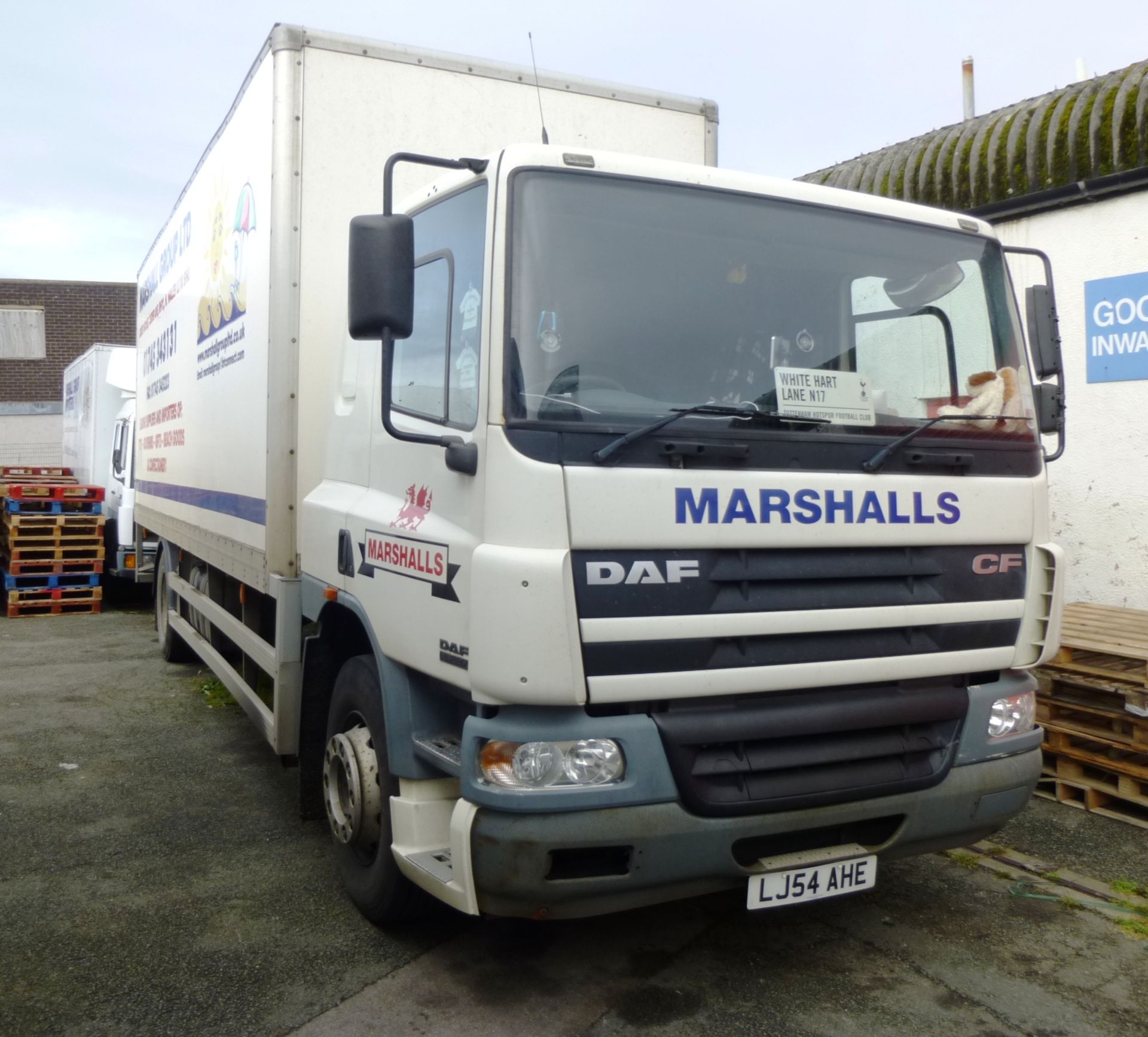 DAF CF65.220 18T Box Van with Tail Lift - LJ54 AHE