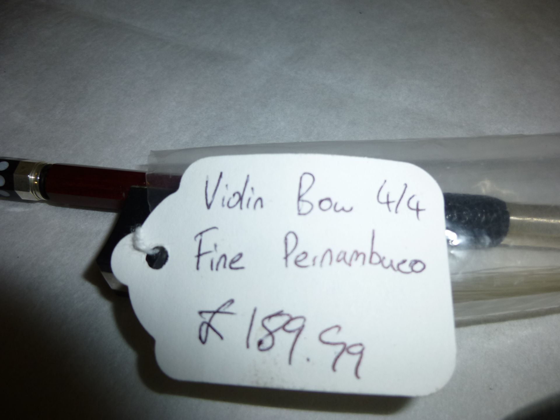 4/4 Fine Pernambuco Violin Bow RRP £189 - Image 2 of 2