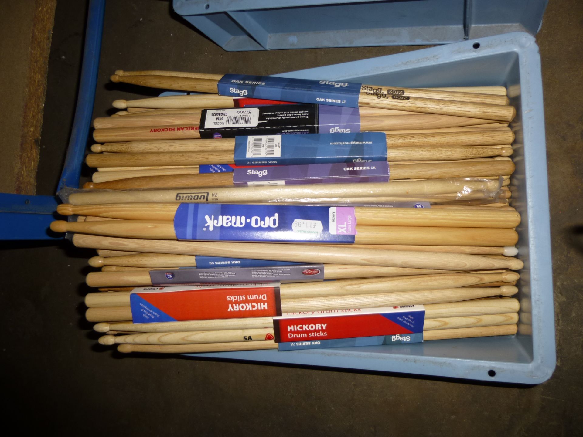 45 xStagg Hickory & other drumsticks