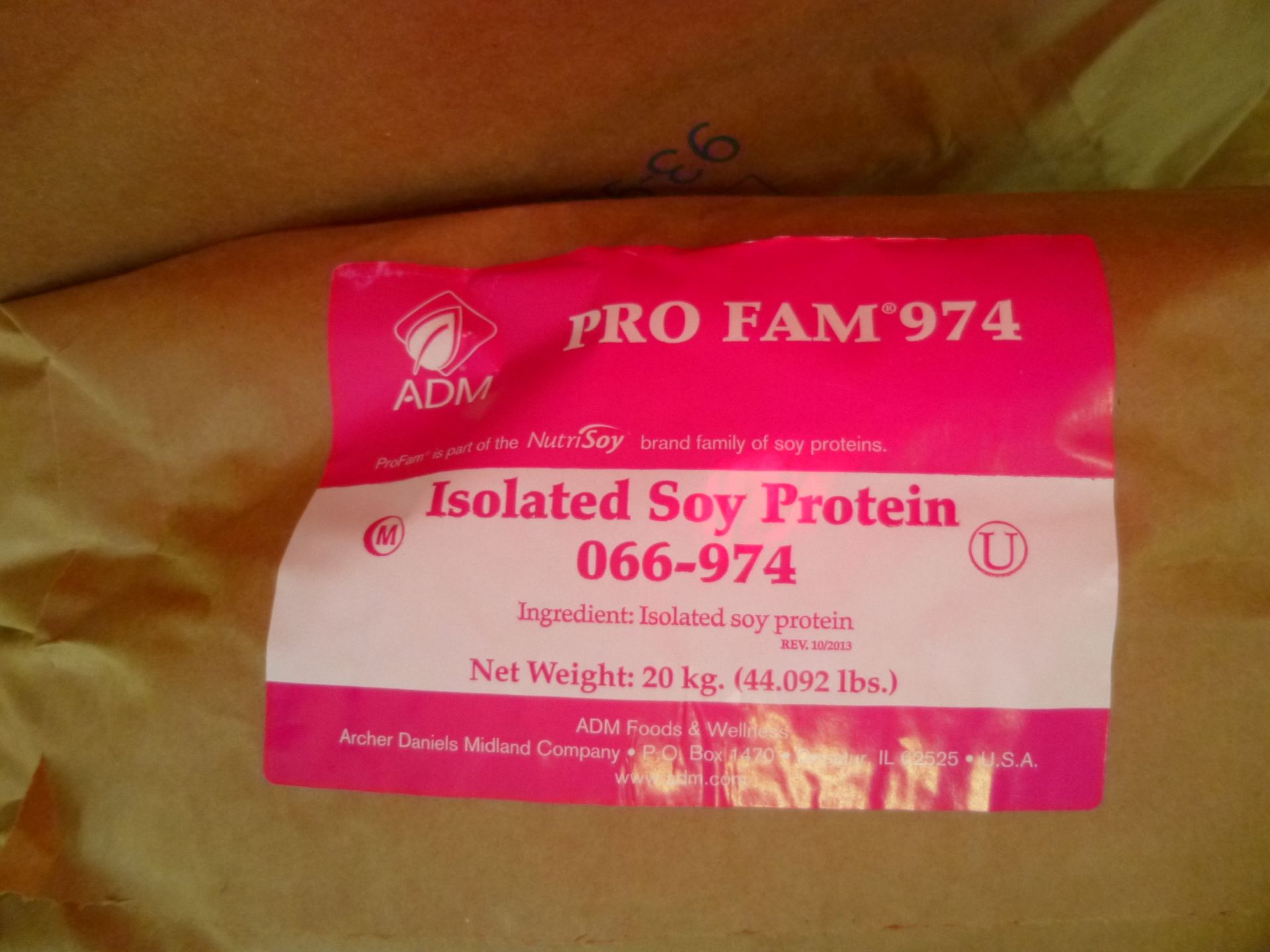 42 x 20kg Soya Protein Isolate - CLICK FOR MORE INFO - Image 2 of 12