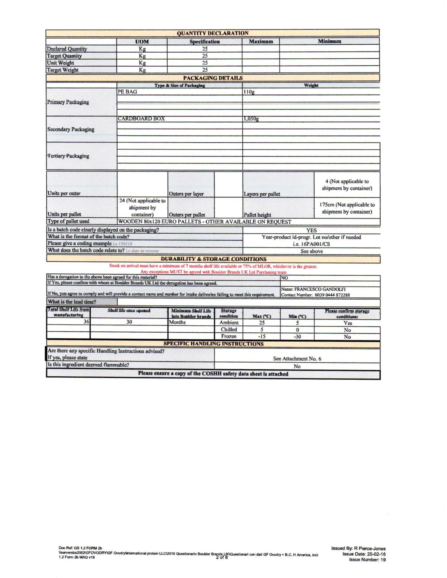 90,000kg of Egg White - £691,702 at Cost Value - Image 4 of 13