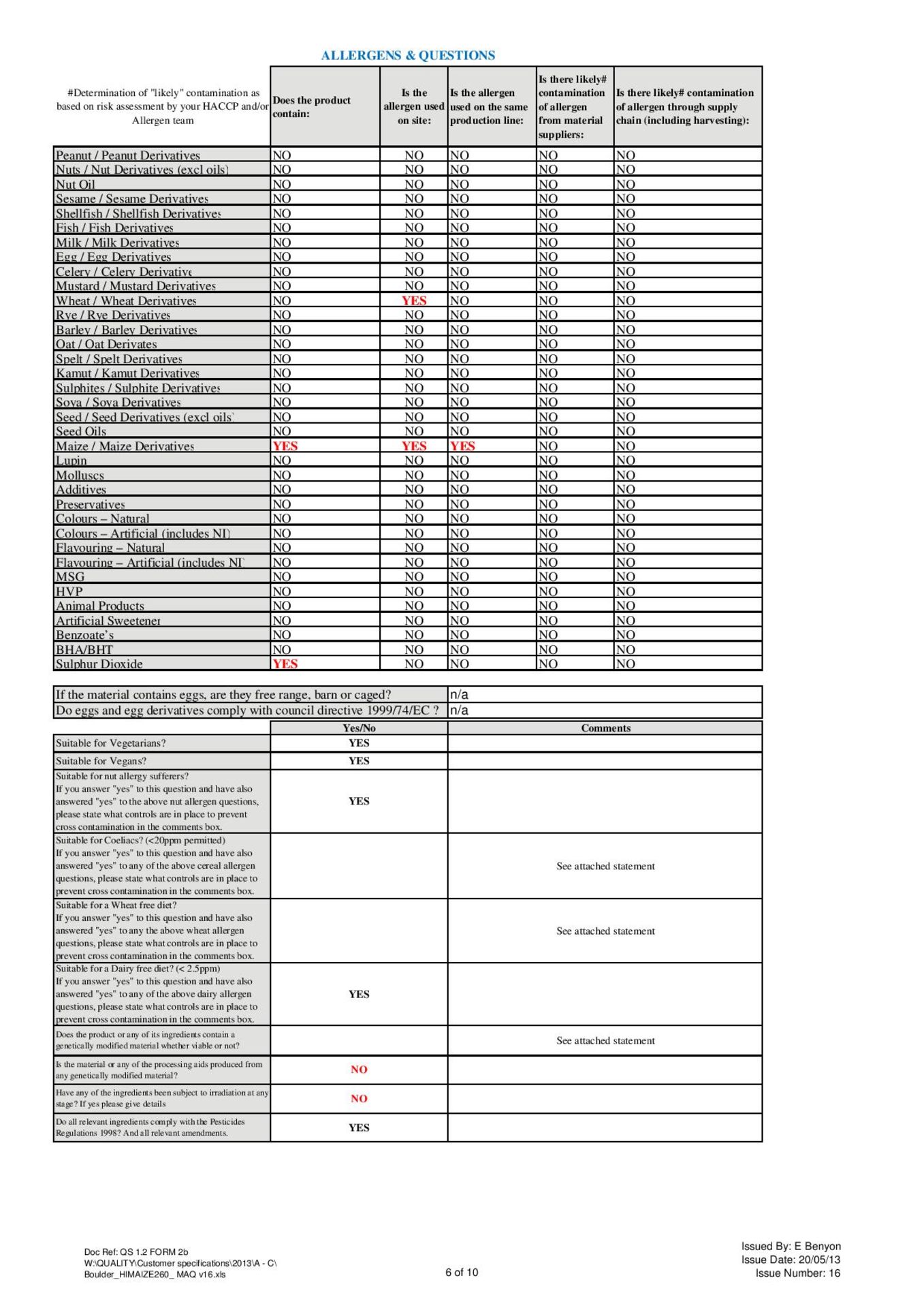 26 x 25kg Maize Starch Resistant - Hi Maize TM260 - CLICK FOR MORE INFO - Image 9 of 14