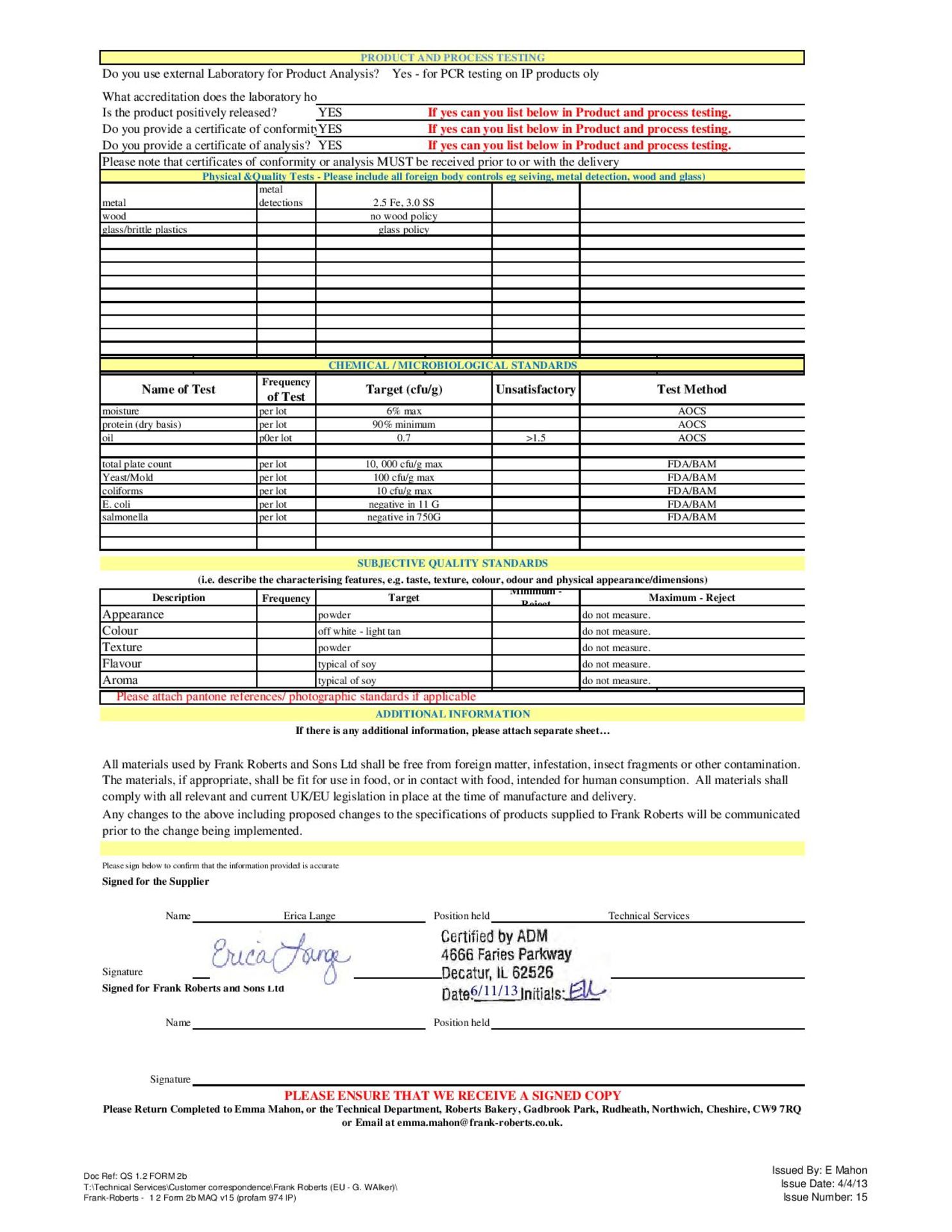 42 x 20kg Soya Protein Isolate - CLICK FOR MORE INFO - Image 10 of 12