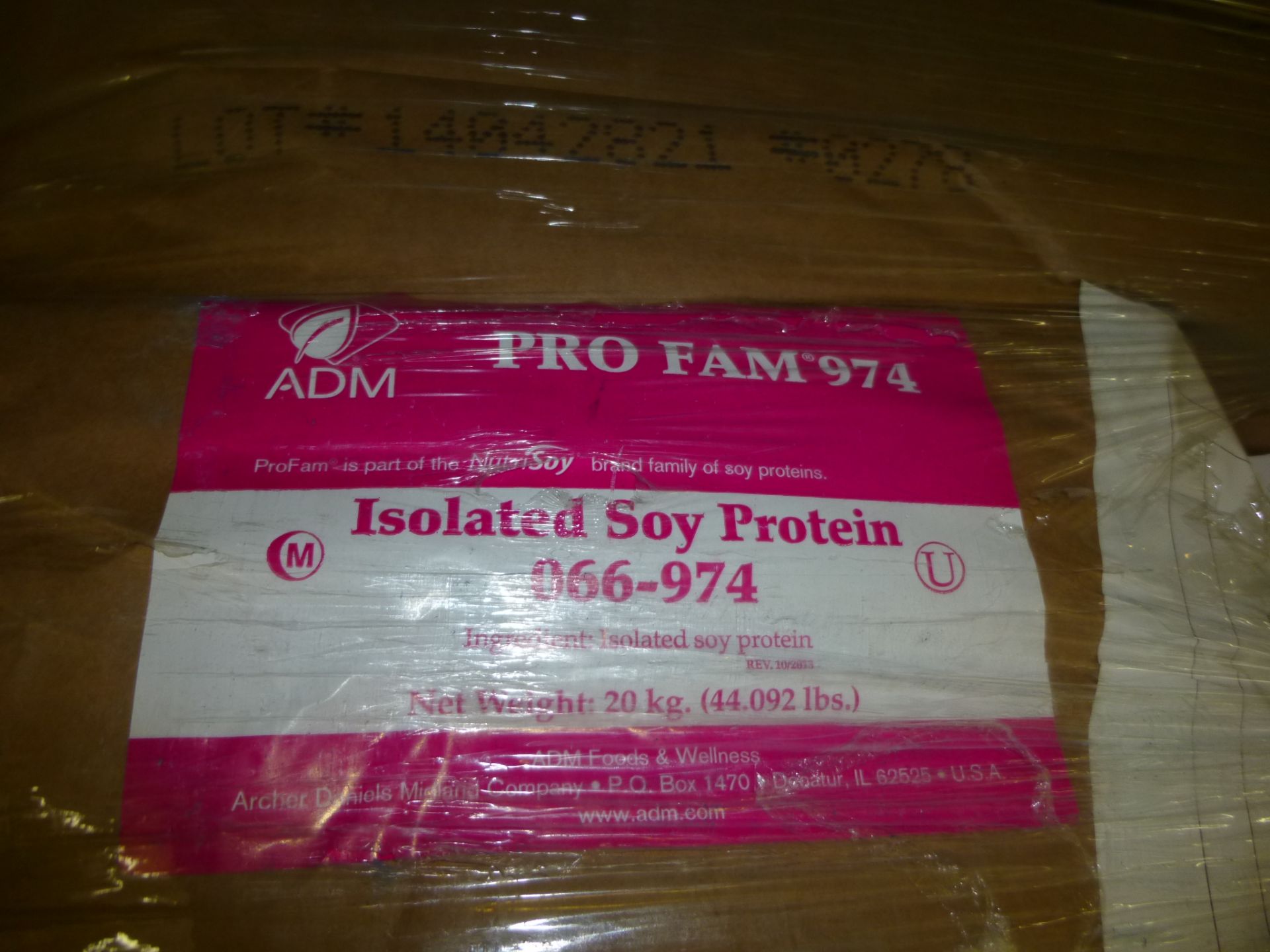 55 x 20kg Soya Protein Isolate - CLICK FOR MORE INFO - Image 2 of 12