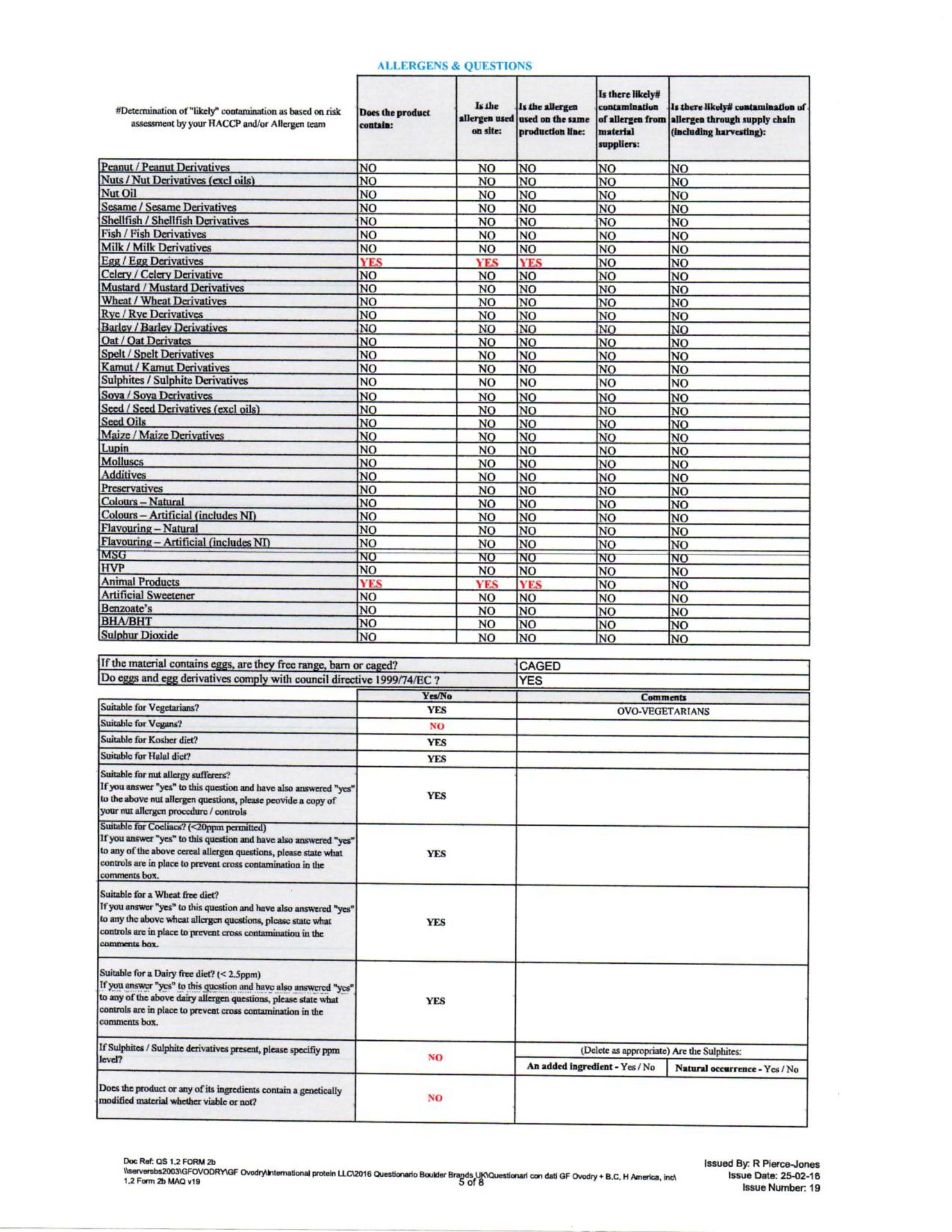 90,000kg of Egg White - £691,702 at Cost Value - Image 7 of 13