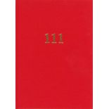 Alighiero Boetti 111 Künstlerbuch mit 111 Fotokopien auf Papier. Hrsg. Westfälischer Kunstverein,