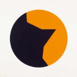 Leon Polk-Smith Ohne Titel Farbige Serigraphie auf dünnem Karton. 1968. Ca. 48 x 48 cm (Blattgröße