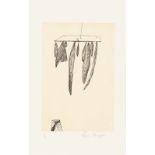 Louise Bourgeois Sheaves Fotolithographie auf Velin. (1984). Ca. 31,5 x 21 cm (Blattgröße ca. 45,5 x