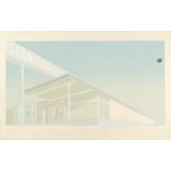 Ed Ruscha Cheese Mold Standard with Olive Farbige Serigraphie auf Velin. 1969. Ca. 50 x 94 cm (