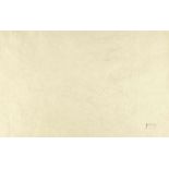 Gustav Klimt Sitzender Akt nach links Bleistift auf Japan. (1904). Ca. 37 x 57 cm. Mit dem