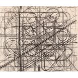 Heiner Malkowsky1920 Rosenberg - 1988 Hannover - Geometrische Formen - Mischtechnik/Lwd. 100 x 120