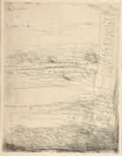 Karl Bohrmann 1928 Mannheim - 1998 Köln - Komposition - Radierung/Papier. Probedruck. 29,2 x 22,5