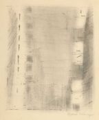 Lyonel Feininger 1871 New York - 1956 New York - "Manhattan III, stone 2" - Lithografie/Papier. 26,2