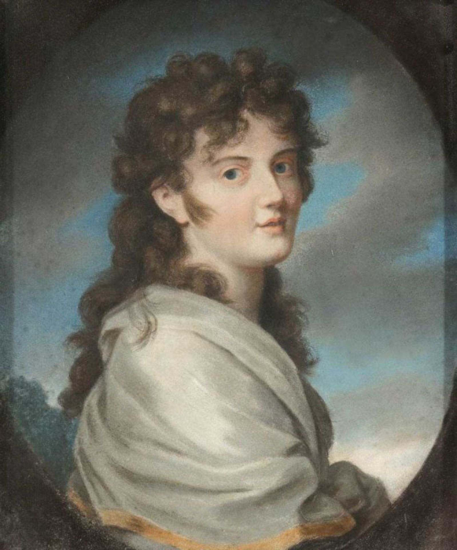 Johann Heinrich Schröder 1757 Meiningen - 1812 Meiningen attr. - Bildnis der Louise Charlotte