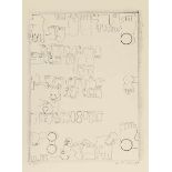Arnold Leissler d. J. Hannover 1939 - Hannover 2014 - Füße - Lithografie/Papier. A 50/21. 47,5 x