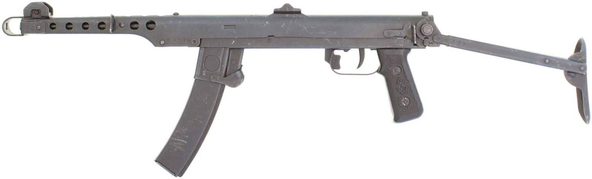 Maschinenpistole M 54, Kal. 7.62x25. Chinesische Lizenzfertigung der PPS-43, einer extrem einfach