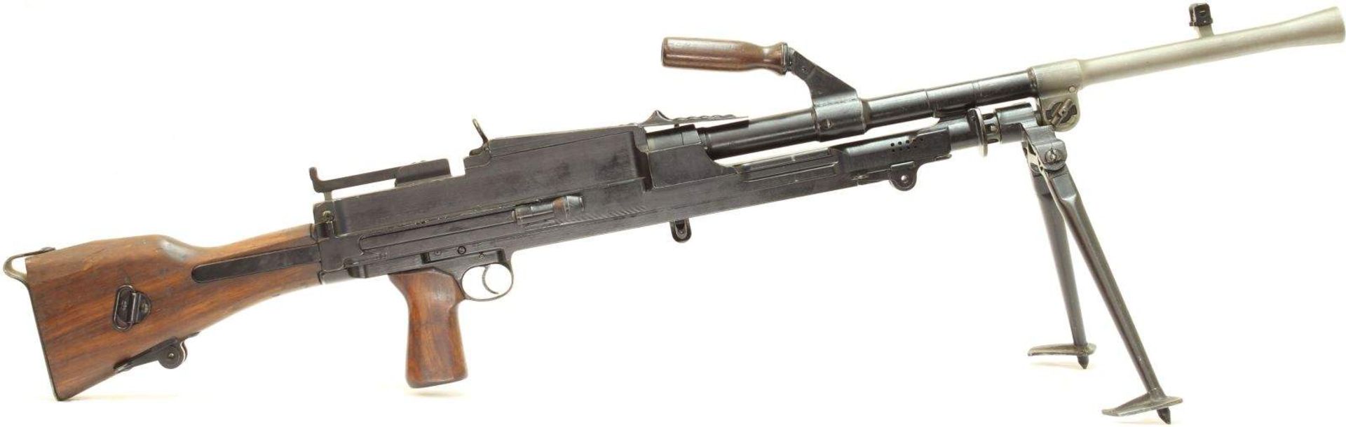 Maschinengewehr, Bren MkI, D 1943, Kal. .303. LL 650 inkl. Feuerscheindämpfer, TL 1170,