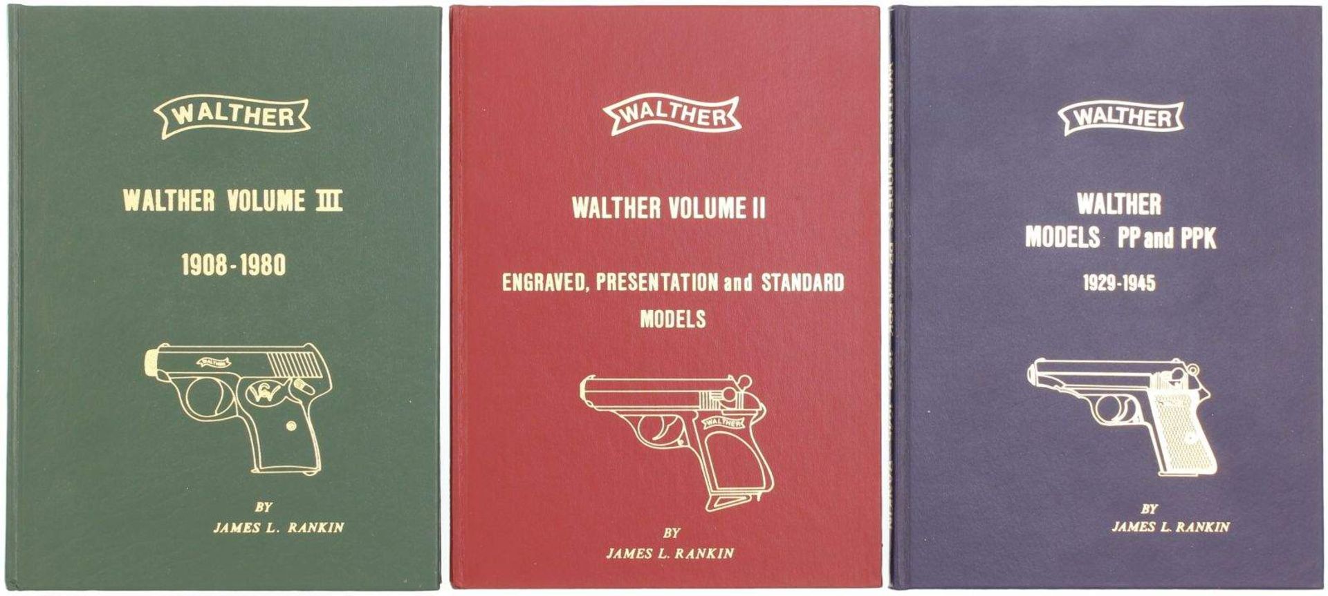 3 Bände zu Walther Pistolen von James L. Ranking. Band I, "Walther Models PP and PPK, 1929-1945,