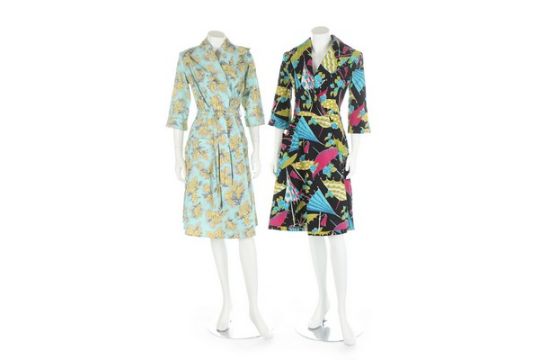 A group of summer dresses, 1950s and later, mainly printed cottons, - Image 3 of 8