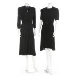 Dinner and day-wear, 1930s-40s, approx.