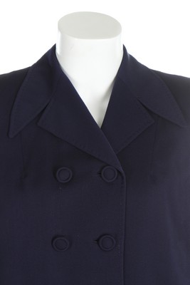 Four women's suits and assorted separates, 1940s, including a navy double-breasted suit by LL. - Image 6 of 8