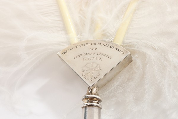 A Dobbie limited-edition fan, made to commemorate the wedding of Princess Diana and Prince Charles, - Image 7 of 14