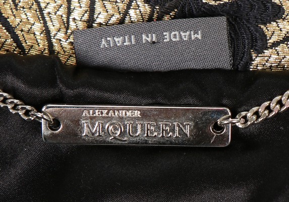 An Alexander McQueen trained evening coat, 'Angels & Demons' collection, Autumn-Winter, 2010-11, - Image 15 of 16
