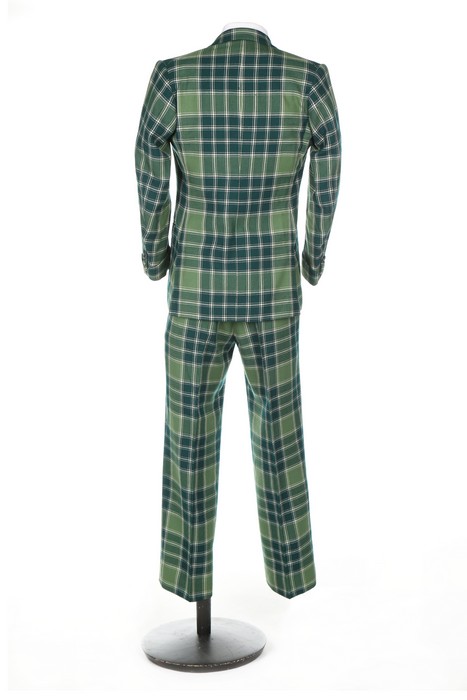 HRH the Duke of Windsor's Hunting Lord of the Isles tartan evening suit, 1951, - Image 7 of 9