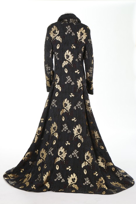 An Alexander McQueen trained evening coat, 'Angels & Demons' collection, Autumn-Winter, 2010-11, - Image 8 of 16