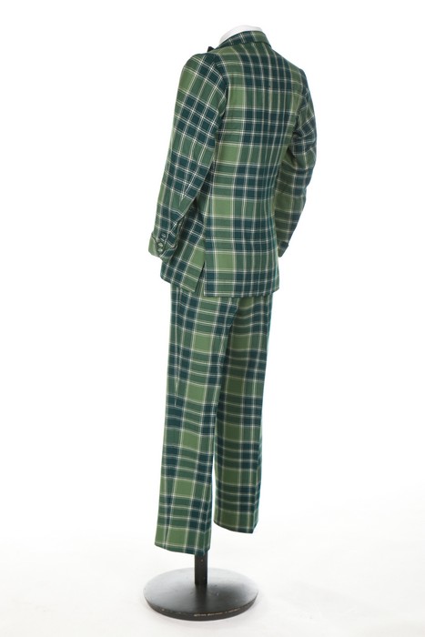 HRH the Duke of Windsor's Hunting Lord of the Isles tartan evening suit, 1951, - Image 8 of 9