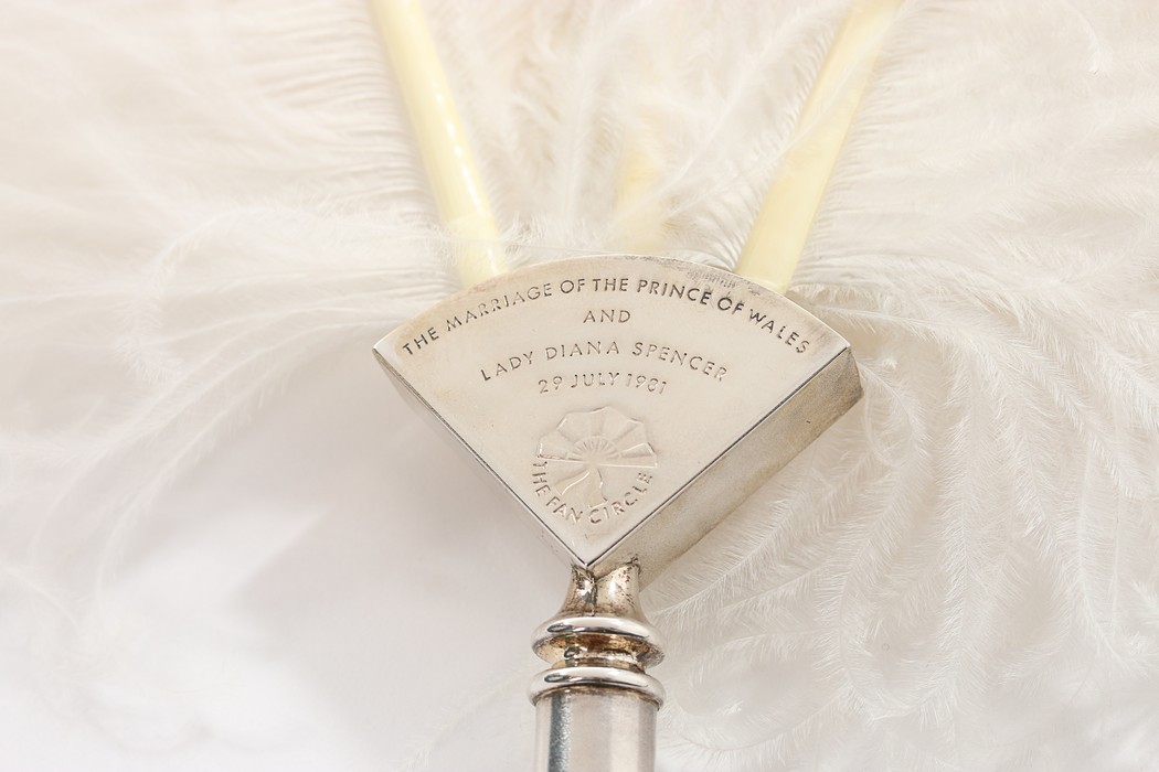 A Dobbie limited-edition fan, made to commemorate the wedding of Princess Diana and Prince Charles, - Image 8 of 14