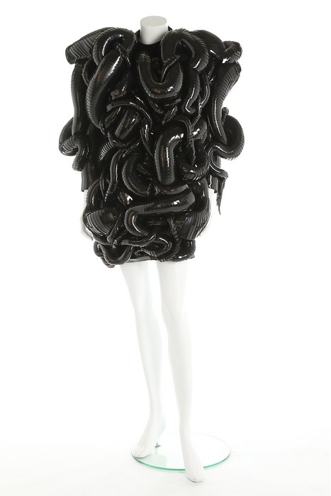 Björk's Iris van Herpen 'Snake' dress, 'Capriole' collection, Autumn-Winter, 2011-12, - Image 9 of 9
