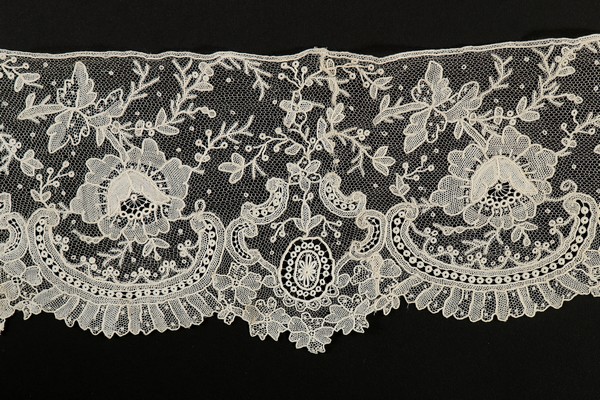 A good group of Brussels needlepoint lace, circa 1860-1900,
