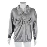A Vivienne Westwood 'Hypnos' collection silver lycra top, Spring-Summer, 1984, World's End label,