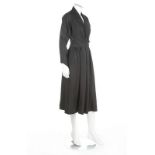 A Claire McCardell by Townley grey wool dress, early 1950s, labelled,